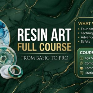 Resin Art Course - From Basic to PRO