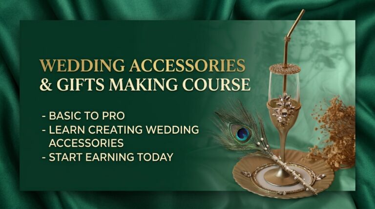 Wedding Accessories Making Course – From the Pioneers of Wedding Handicrafts in Pakistan
